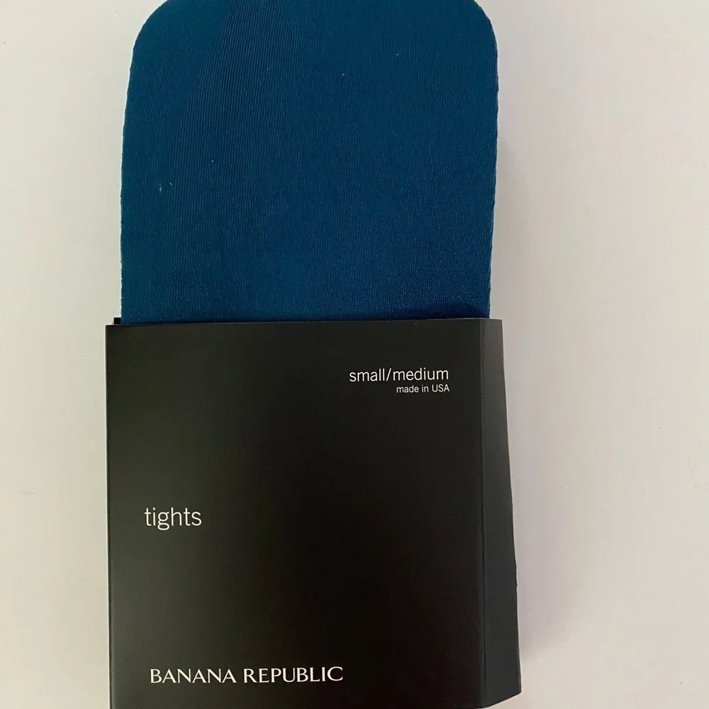 Banana Republic teal tights